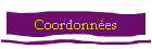 Coordonnées